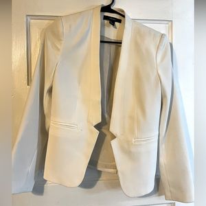 Forever 21 Women’s White Suit Blazer